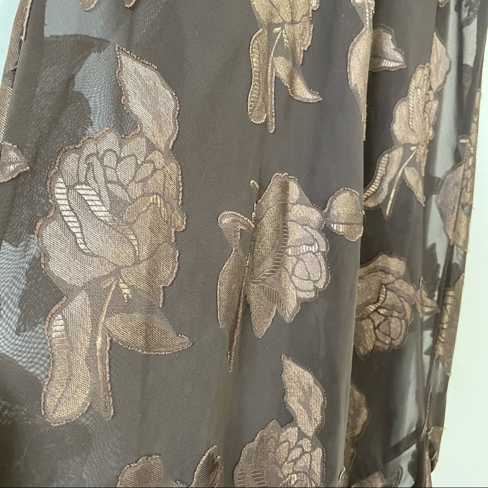 Vtg Barbizon Floral Nightgown Long Slip Dress - Picture 3 of 12